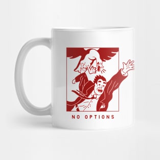 Art of a meme, Peace Was Never An Option in red ink Mug